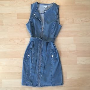 Guess Sleeveless Denim Dress Like New